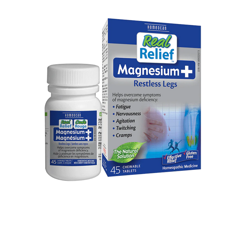 HOMEOCAN Magnesium + Restless Legs