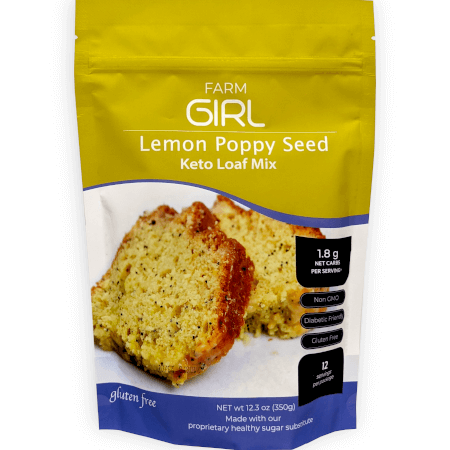 Farm Girl Keto Lemon Poppy Seed Muffin Mix