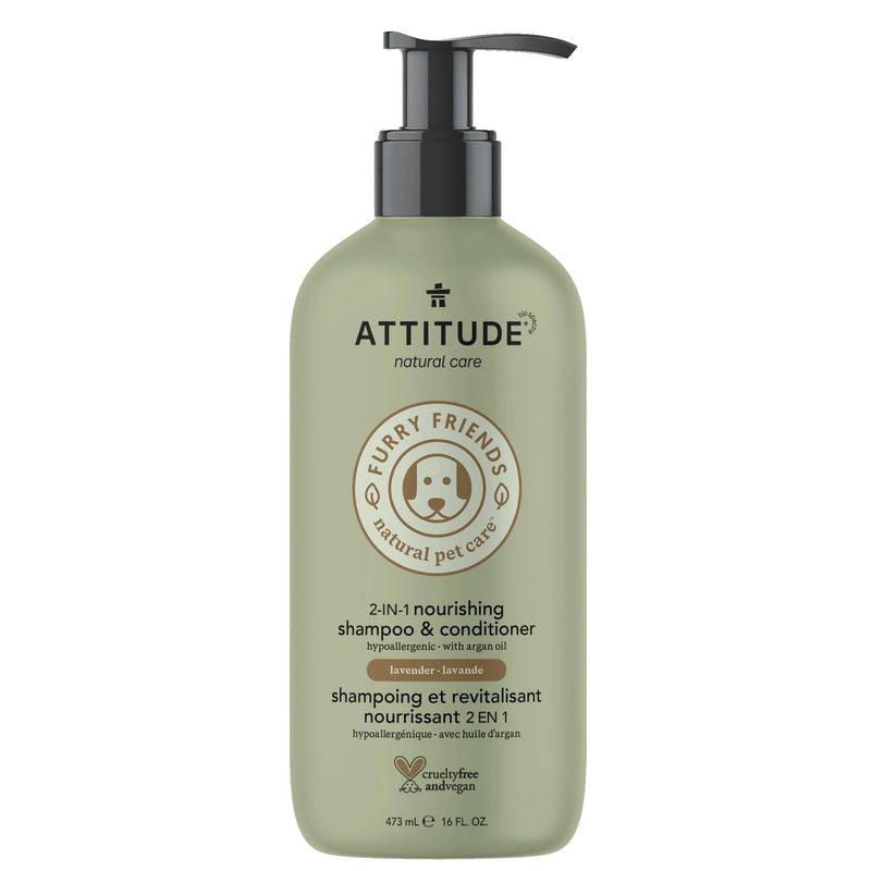 Attitude 2-in-1 Nourishing Shampoo & Conditioner for Pets