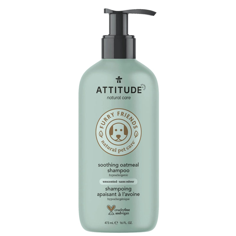 Attitude Soothing Oatmeal Shampoo for Pets