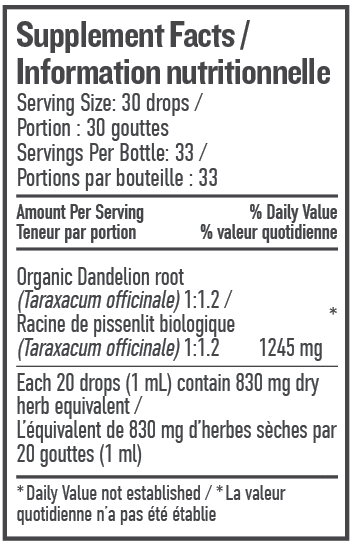 Botanica Dandelion Root Liquid Herb