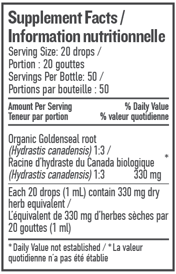 Botanica Goldenseal Liquid Herb