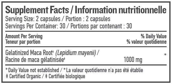 Botanica Maca Root Capsules