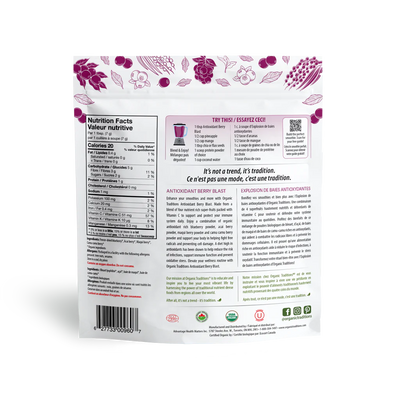 Organic Traditions Antioxidant Berry Blast